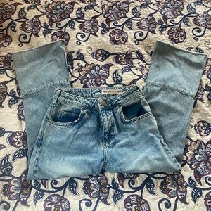 ASOS || cropped flare jeans